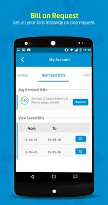 Telenor India android App screenshot 4